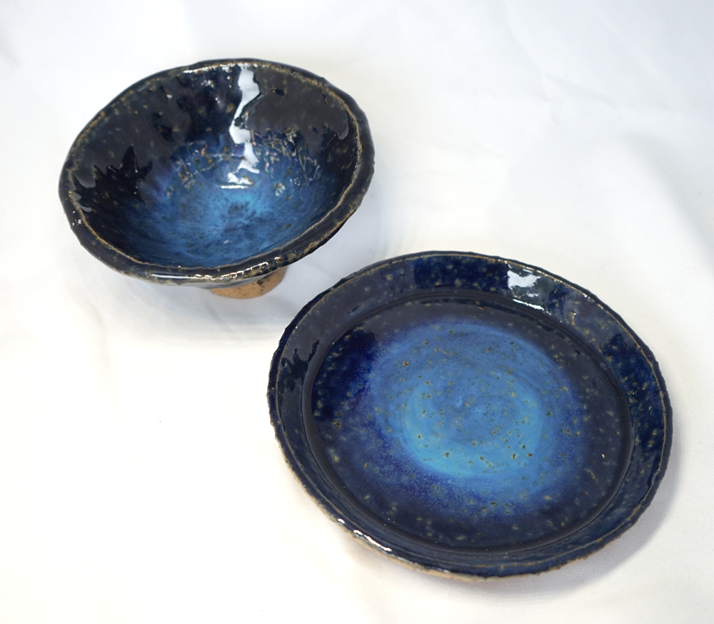 Zaru soba Set - Détail céramique - Daijobu Pottery