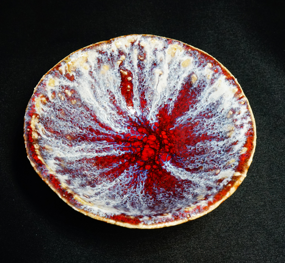 Meshiwan Aka - Détail céramique - Daijobu Pottery