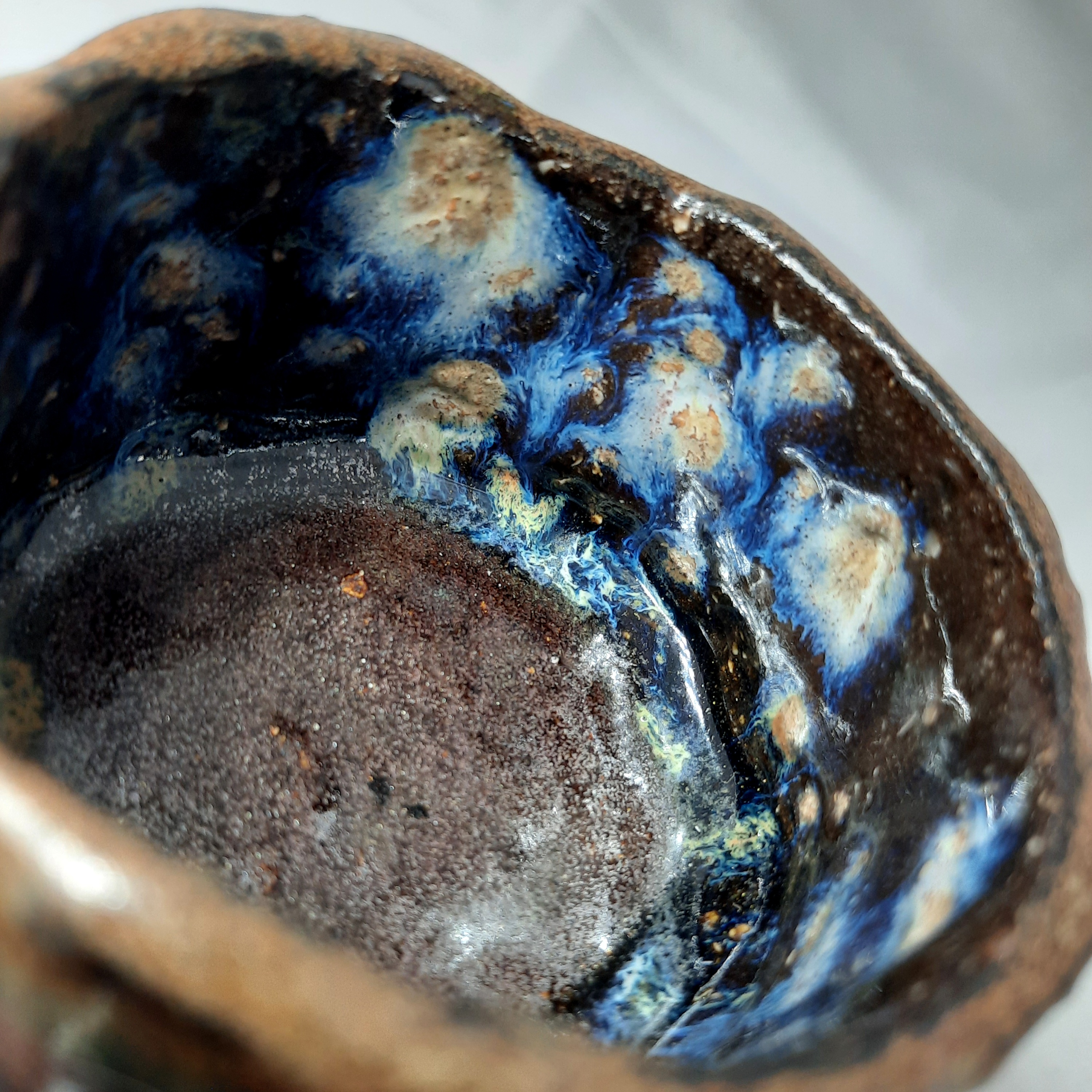 Hitodama Chawan takadai - Poterie fait main - Daijobu