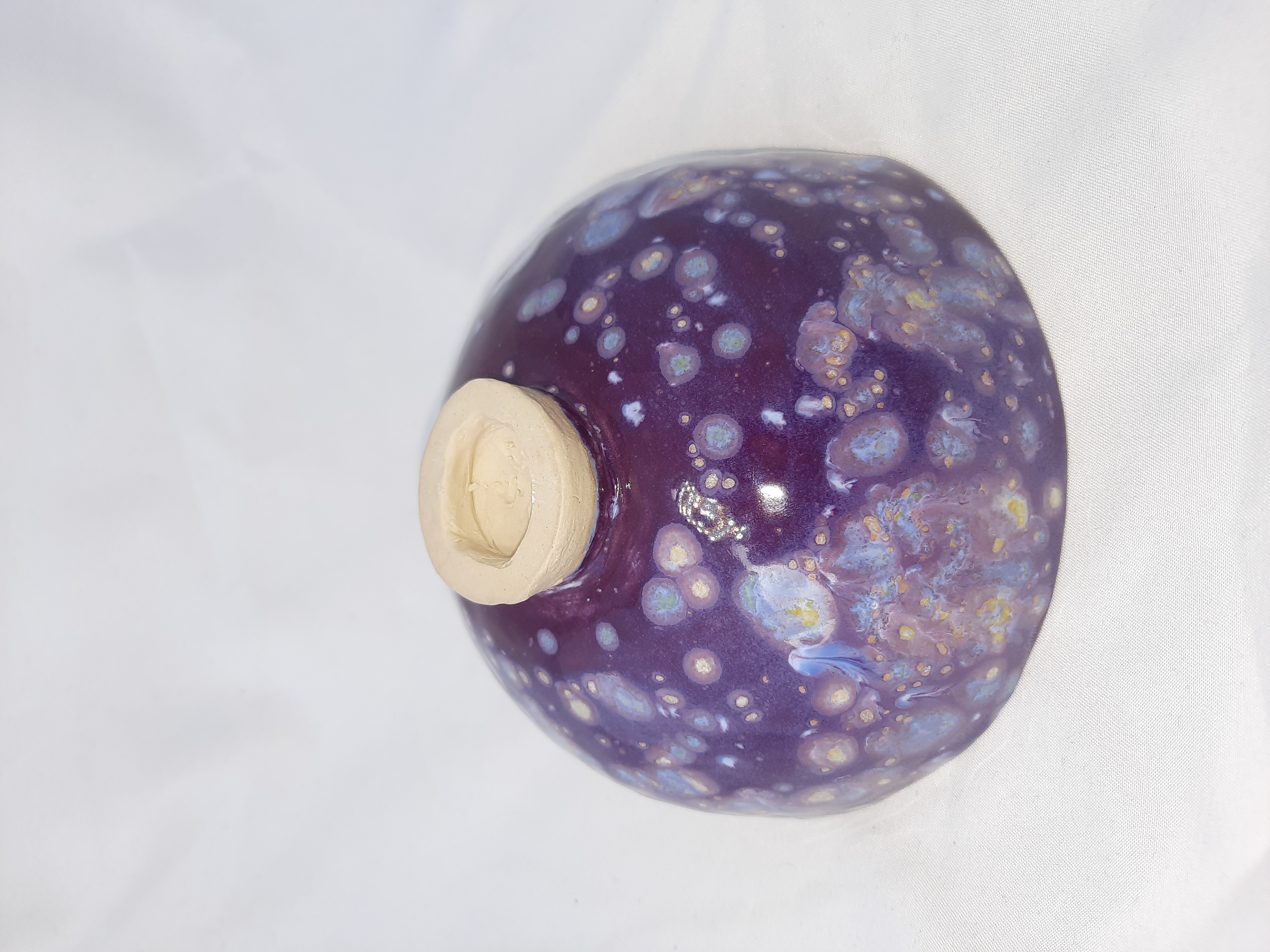Purple Cosmos Bowl - Poterie fait main - Daijobu