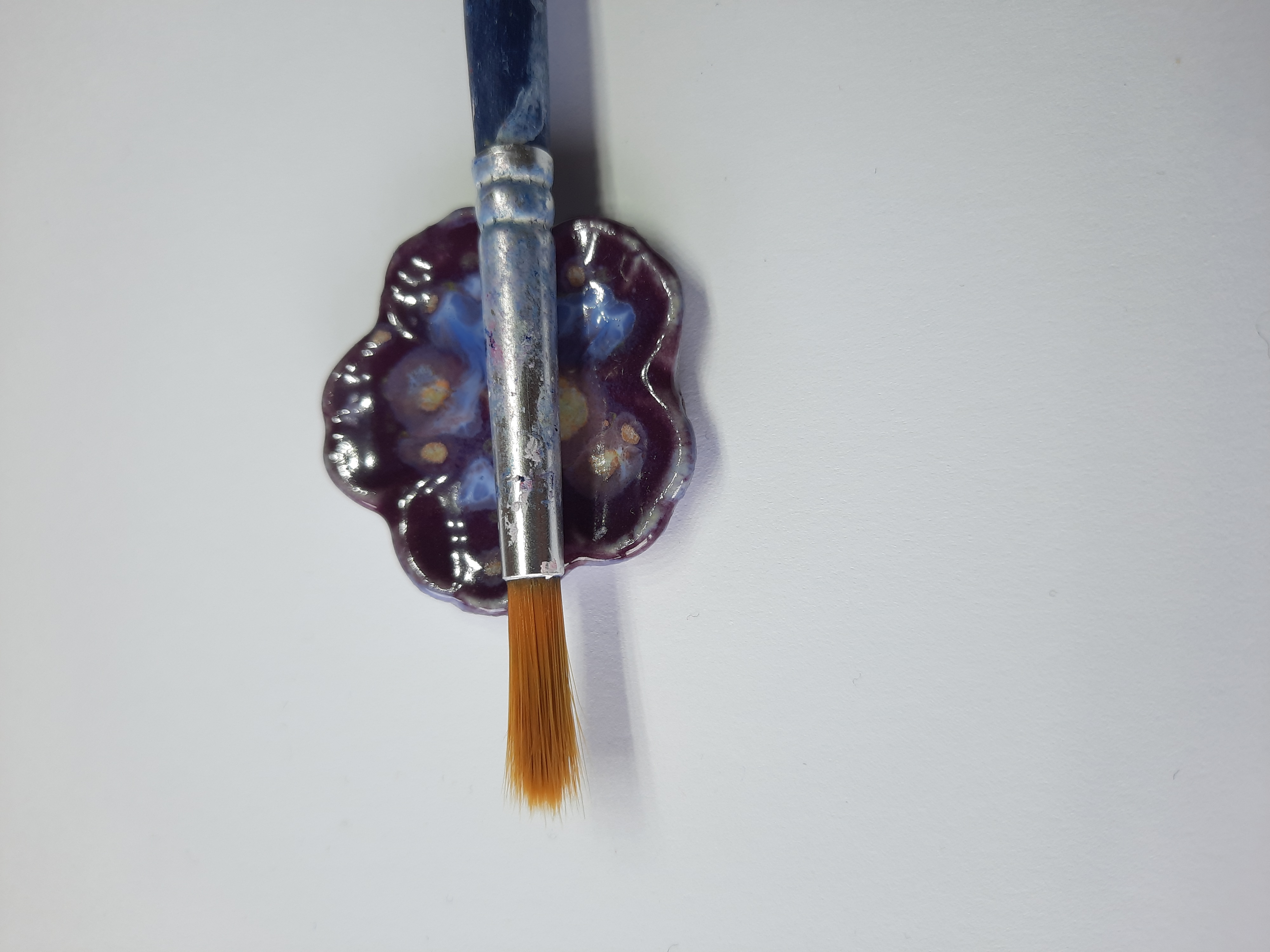 Hashi oki purple - Poterie fait main - Daijobu