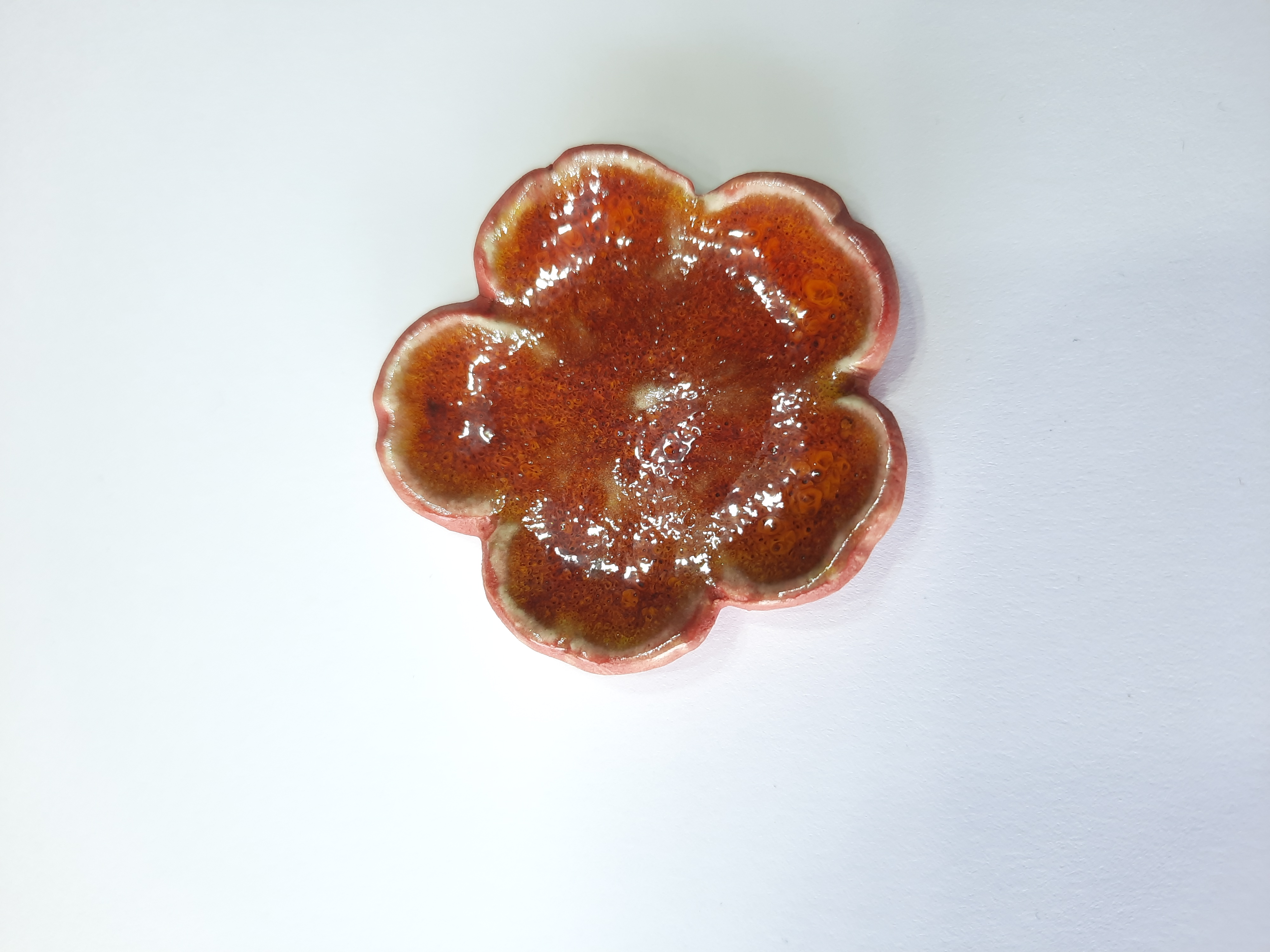Hashi oki orange - Poterie fait main - Daijobu