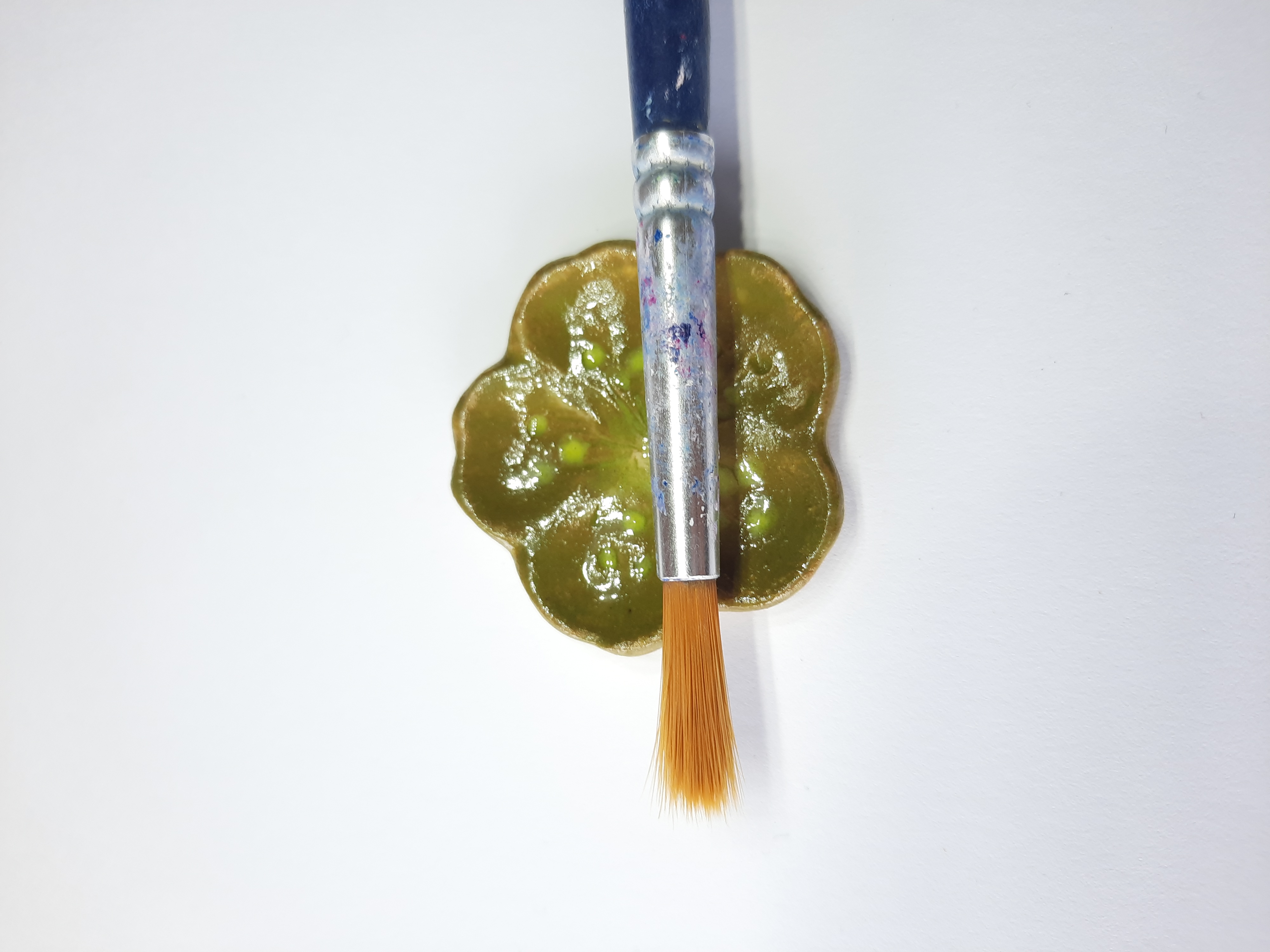 Hashi oki green - Détail céramique - Daijobu Pottery