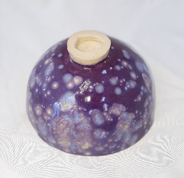 Purple Cosmos Bowl - Poterie fait main - Daijobu