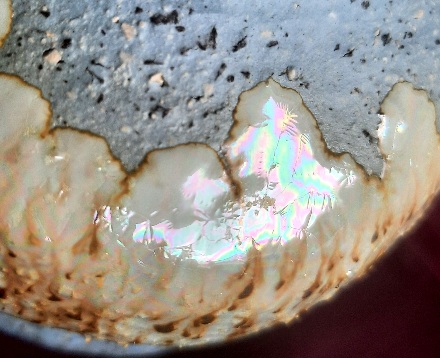 Kori Umi chawan - Détail céramique - Daijobu Pottery