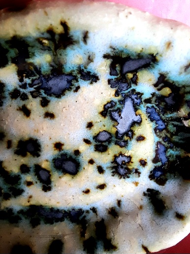 Green jasper mamezara long - Poterie fait main - Daijobu