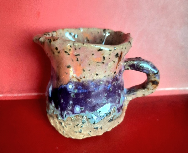 Mini milk pot - Détail céramique - Daijobu Pottery